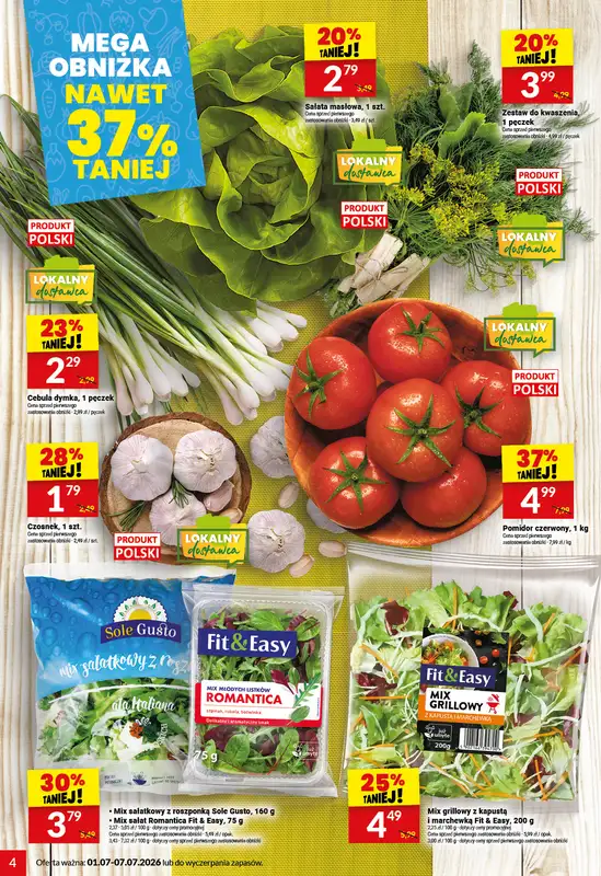 Twój Market - gazetka promocyjna Gazetka od środy 01.07 do wtorku 07.07 - strona 4