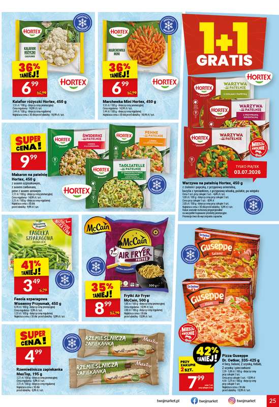 Twój Market - gazetka promocyjna Gazetka od środy 01.07 do wtorku 07.07 - strona 25