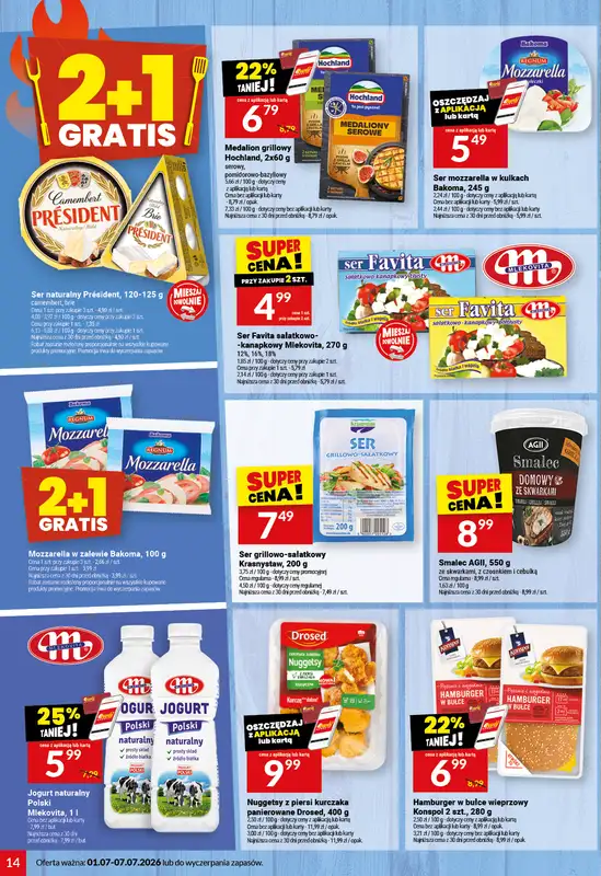 Twój Market - gazetka promocyjna Gazetka od środy 01.07 do wtorku 07.07 - strona 14