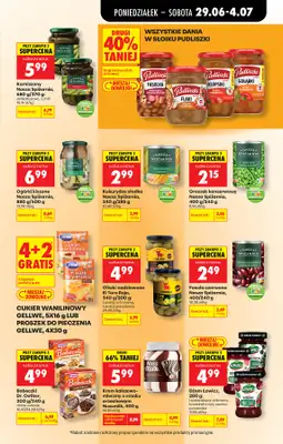 Biedronka - gazetka promocyjna Od poniedziałku, Z ladą tradycyjną od poniedziałku 29.06 do soboty 04.07 - strona 61