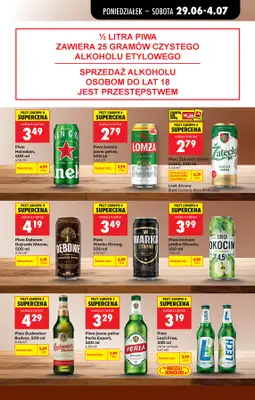 Biedronka - gazetka promocyjna Od poniedziałku, Z ladą tradycyjną od poniedziałku 29.06 do soboty 04.07 - strona 73