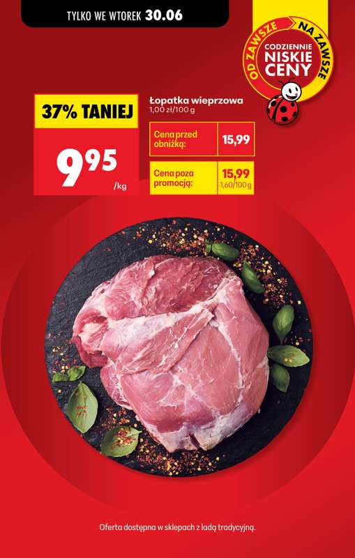 Biedronka - gazetka promocyjna Od poniedziałku, Z ladą tradycyjną od poniedziałku 29.06 do soboty 04.07 - strona 4