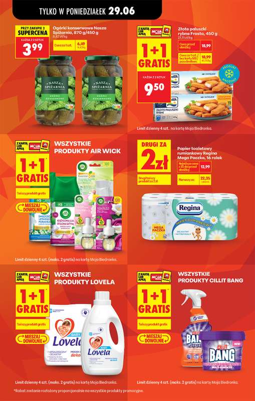 Biedronka - gazetka promocyjna Od poniedziałku, Z ladą tradycyjną od poniedziałku 29.06 do soboty 04.07 - strona 7