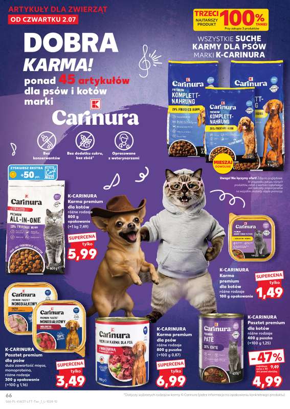 Kaufland - gazetka promocyjna Gazetka Tygodnia od czwartku 02.07 do środy 08.07 - strona 66