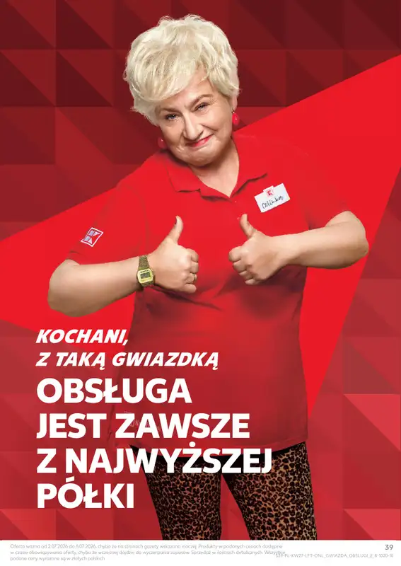 Kaufland - gazetka promocyjna Gazetka Tygodnia  do środy 08.07 - strona 39