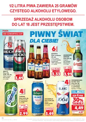 Kaufland - gazetka promocyjna Gazetka Tygodnia  do środy 08.07 - strona 56