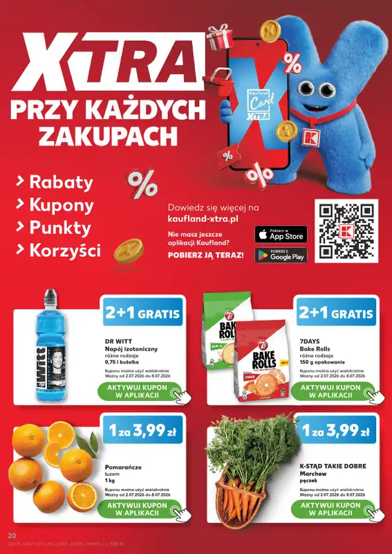 Kaufland - gazetka promocyjna Gazetka Tygodnia  do środy 08.07 - strona 20