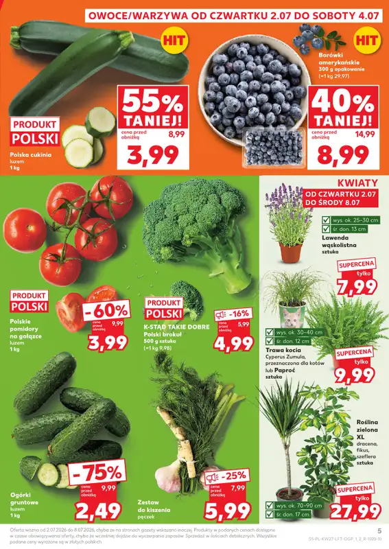 Kaufland - gazetka promocyjna Gazetka Tygodnia  do środy 08.07 - strona 5