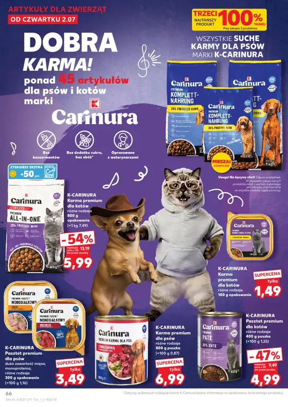 Kaufland - gazetka promocyjna Gazetka Tygodnia  do środy 08.07 - strona 66