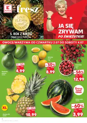 Kaufland - gazetka promocyjna Gazetka Tygodnia  do środy 08.07 - strona 4