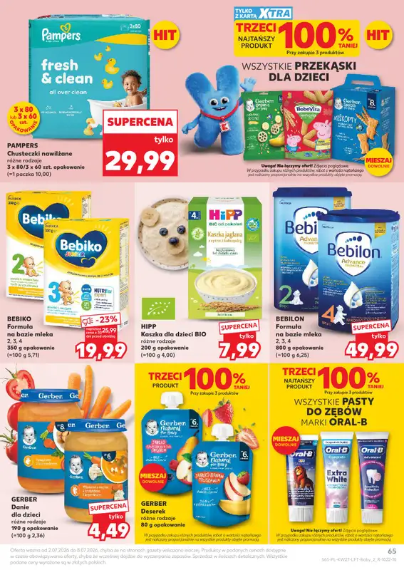 Kaufland - gazetka promocyjna Gazetka Tygodnia  do środy 08.07 - strona 65