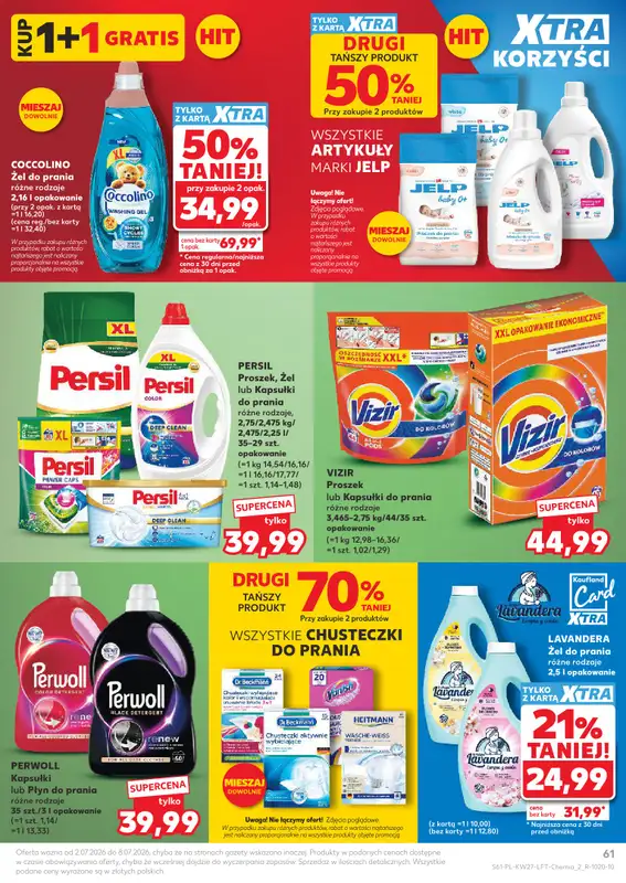 Kaufland - gazetka promocyjna Gazetka Tygodnia od czwartku 02.07 do środy 08.07 - strona 61