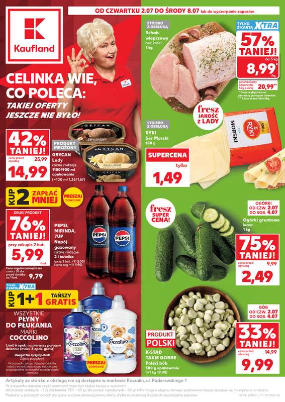 Kaufland - gazetka promocyjna Gazetka Tygodnia  do środy 08.07