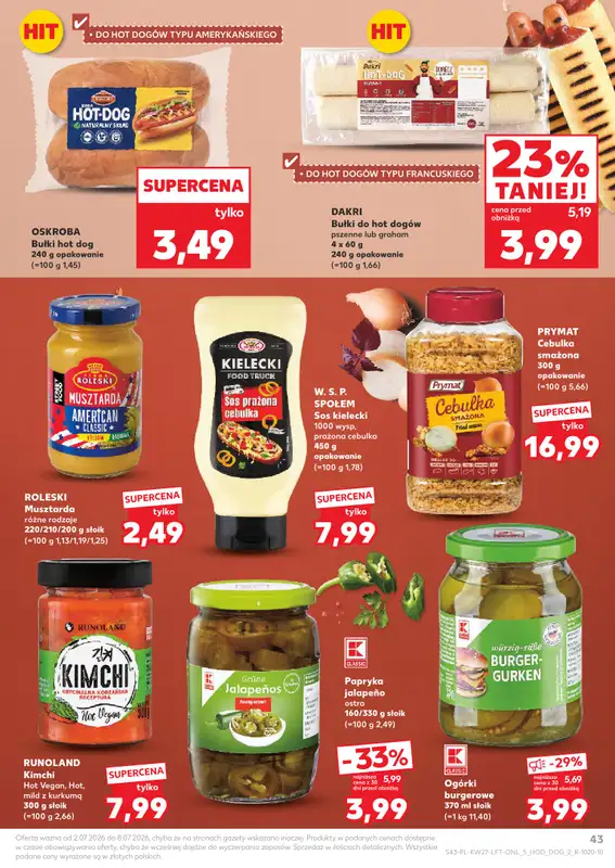 Kaufland - gazetka promocyjna Gazetka Tygodnia od czwartku 02.07 do środy 08.07 - strona 43