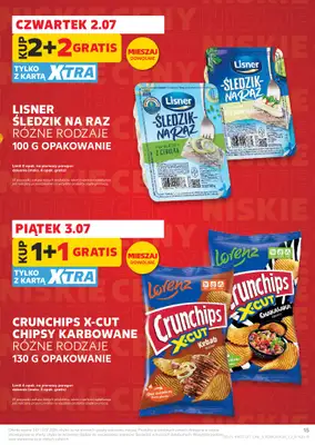 Kaufland - gazetka promocyjna Gazetka Tygodnia  do środy 08.07 - strona 15