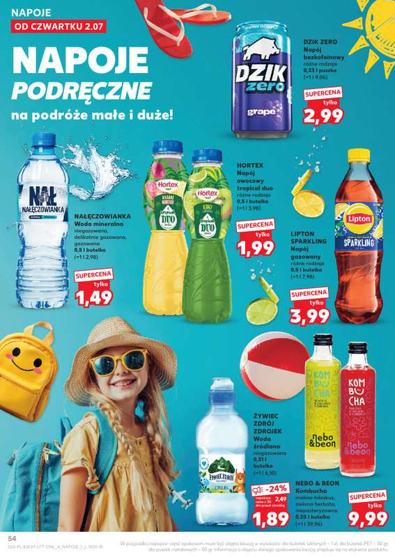 Kaufland - gazetka promocyjna Gazetka Tygodnia  do środy 08.07 - strona 54