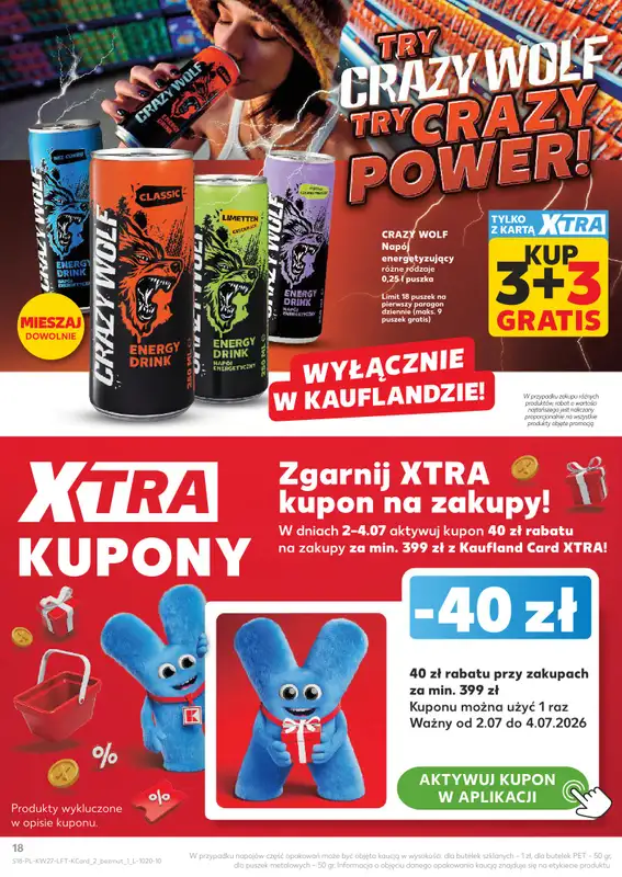 Kaufland - gazetka promocyjna Gazetka Tygodnia  do środy 08.07 - strona 18