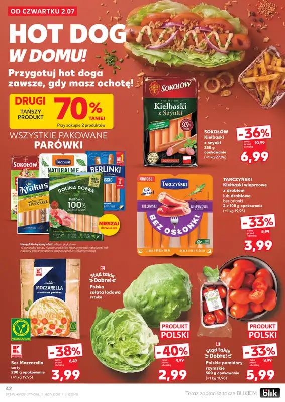 Kaufland - gazetka promocyjna Gazetka Tygodnia od czwartku 02.07 do środy 08.07 - strona 42
