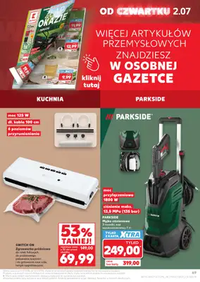 Kaufland - gazetka promocyjna Gazetka Tygodnia od czwartku 02.07 do środy 08.07 - strona 69
