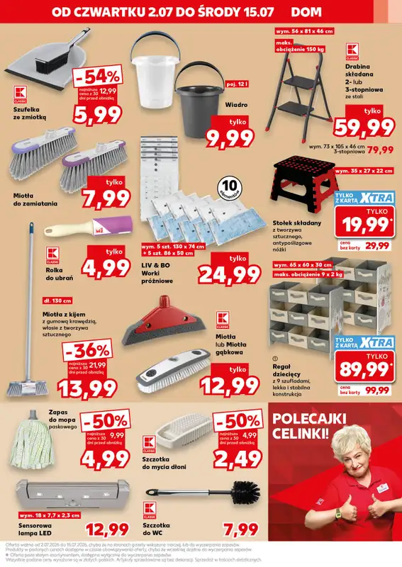 Kaufland - gazetka promocyjna Oferta Kaufland - Non Food  do środy 15.07 - strona 13