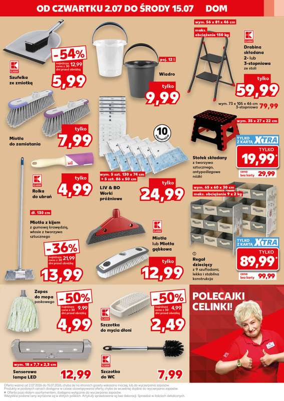 Kaufland - gazetka promocyjna Oferta Kaufland - Non Food od czwartku 02.07 do środy 08.07 - strona 13