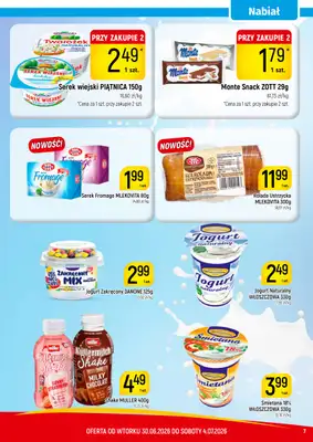 Delikatesy Piotruś Pan - gazetka promocyjna Gazetka od wtorku 30.06 do soboty 04.07 - strona 7