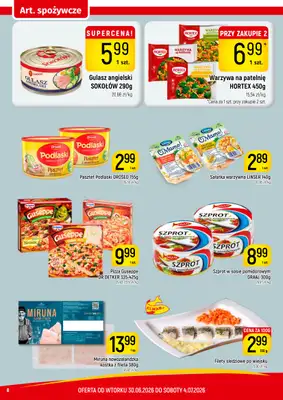 Delikatesy Piotruś Pan - gazetka promocyjna Gazetka od wtorku 30.06 do soboty 04.07 - strona 8