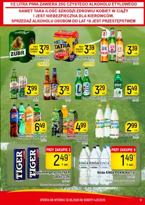 Delikatesy Piotruś Pan - gazetka promocyjna Gazetka od wtorku 30.06 do soboty 04.07 - strona 13
