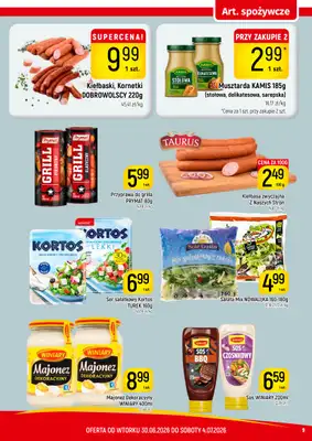 Delikatesy Piotruś Pan - gazetka promocyjna Gazetka od wtorku 30.06 do soboty 04.07 - strona 9