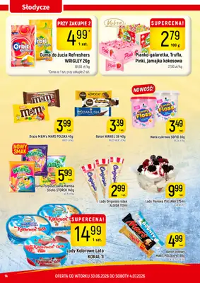 Delikatesy Piotruś Pan - gazetka promocyjna Gazetka od wtorku 30.06 do soboty 04.07 - strona 14