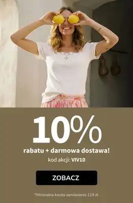 bonprix - gazetka promocyjna 10% rabatu + darmowa dostawa z KODEM! od wtorku 30.06 do wtorku 30.06