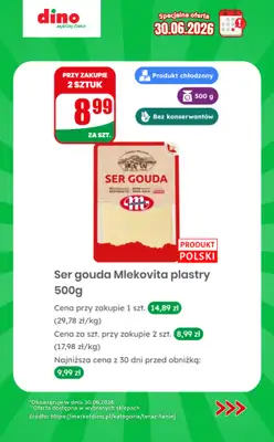 Dino - gazetka promocyjna Specjalna oferta na 30.06.2026 - promocje spoza gazetki od wtorku 30.06 do wtorku 30.06 - strona 4