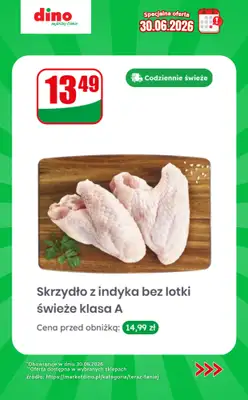 Dino - gazetka promocyjna Specjalna oferta na 30.06.2026 - promocje spoza gazetki od wtorku 30.06 do wtorku 30.06 - strona 7