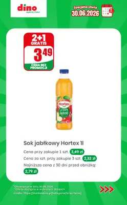 Dino - gazetka promocyjna Specjalna oferta na 30.06.2026 - promocje spoza gazetki od wtorku 30.06 do wtorku 30.06 - strona 10