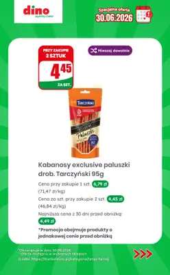 Dino - gazetka promocyjna Specjalna oferta na 30.06.2026 - promocje spoza gazetki od wtorku 30.06 do wtorku 30.06 - strona 6
