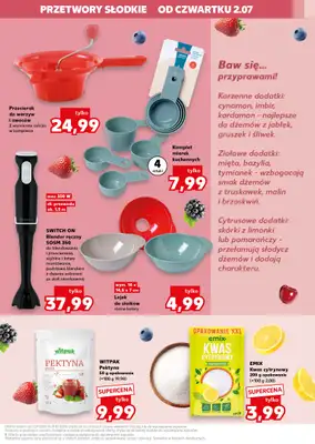 Kaufland - gazetka promocyjna Oferta Kaufland - kochamy przetwory!  do środy 08.07 - strona 7