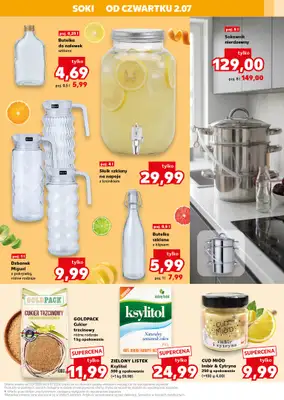 Kaufland - gazetka promocyjna Oferta Kaufland - kochamy przetwory!  do środy 08.07 - strona 21