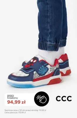 CCC - gazetka promocyjna SALE - sneakersy dla chłopca do 100 zł od czwartku 02.07  - strona 7