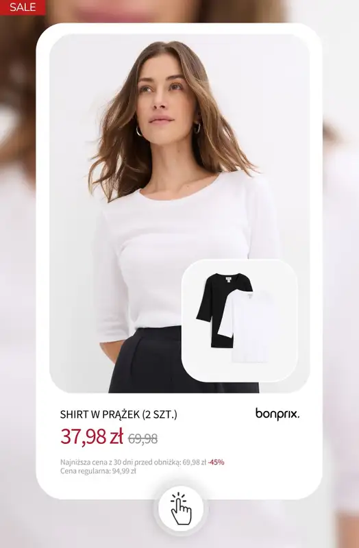 bonprix - gazetka promocyjna SALE do 40 zł od wtorku 30.06  - strona 6