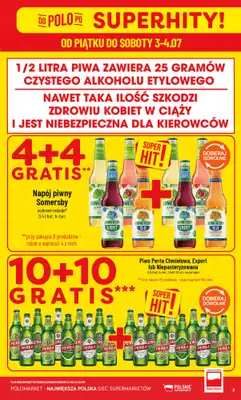 POLOmarket - gazetka promocyjna Gazetka od środy 01.07 do wtorku 07.07 - strona 3