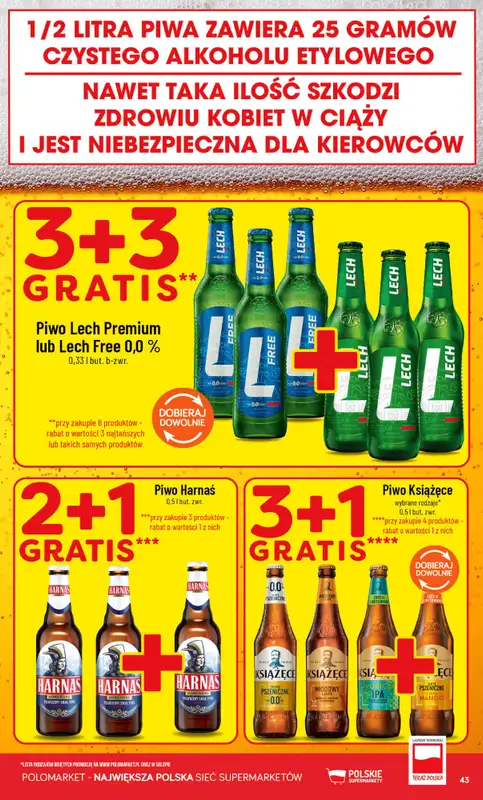 POLOmarket - gazetka promocyjna Gazetka od środy 01.07 do wtorku 07.07 - strona 43