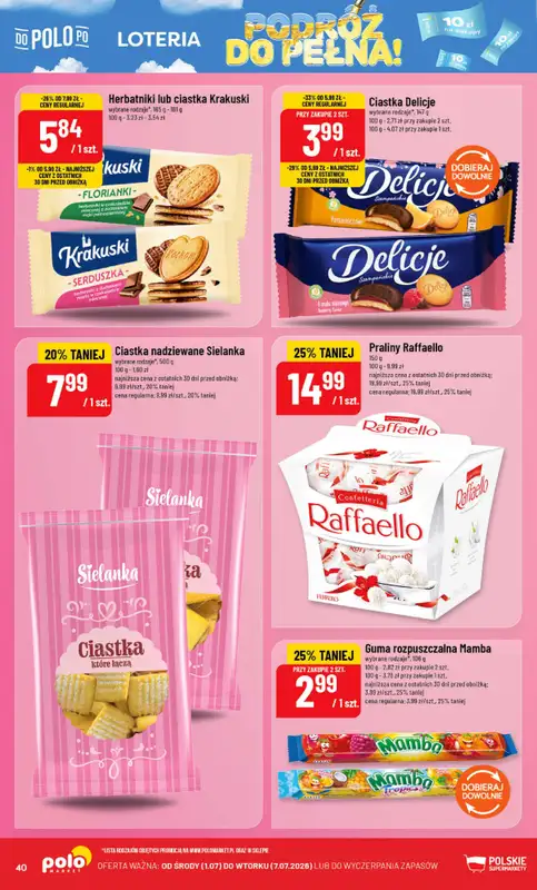 POLOmarket - gazetka promocyjna Gazetka od środy 01.07 do wtorku 07.07 - strona 40