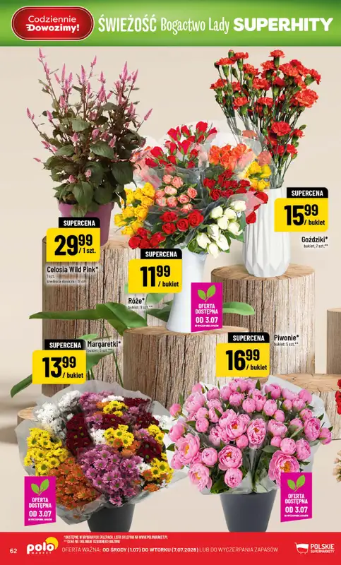 POLOmarket - gazetka promocyjna Gazetka od środy 01.07 do wtorku 07.07 - strona 62