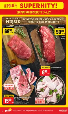 POLOmarket - gazetka promocyjna Gazetka od środy 01.07 do wtorku 07.07 - strona 4