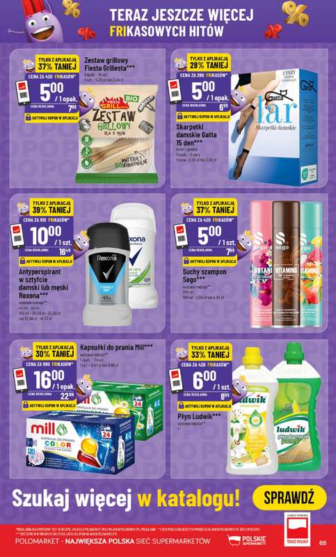 POLOmarket - gazetka promocyjna Gazetka od środy 01.07 do wtorku 07.07 - strona 65