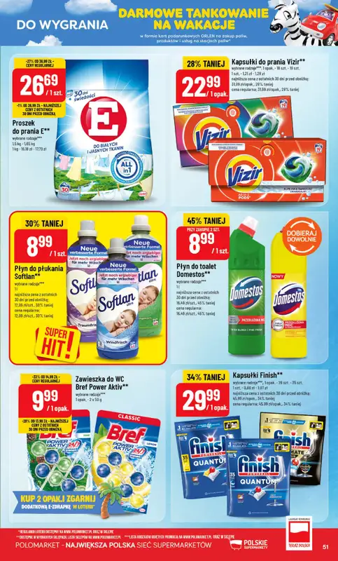 POLOmarket - gazetka promocyjna Gazetka od środy 01.07 do wtorku 07.07 - strona 51