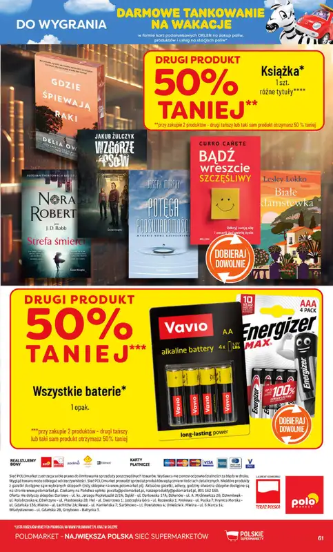 POLOmarket - gazetka promocyjna Gazetka od środy 01.07 do wtorku 07.07 - strona 61