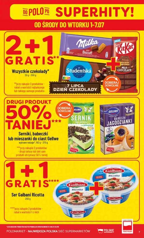 POLOmarket - gazetka promocyjna Gazetka od środy 01.07 do wtorku 07.07 - strona 7