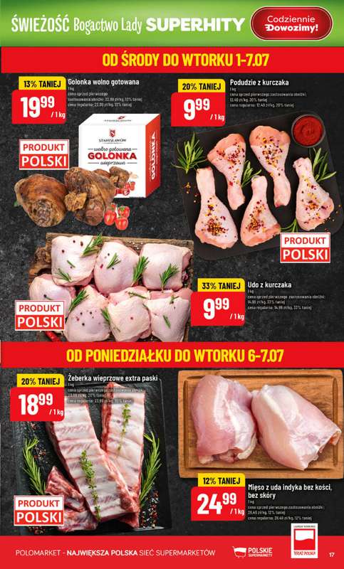 POLOmarket - gazetka promocyjna Gazetka od środy 01.07 do wtorku 07.07 - strona 17