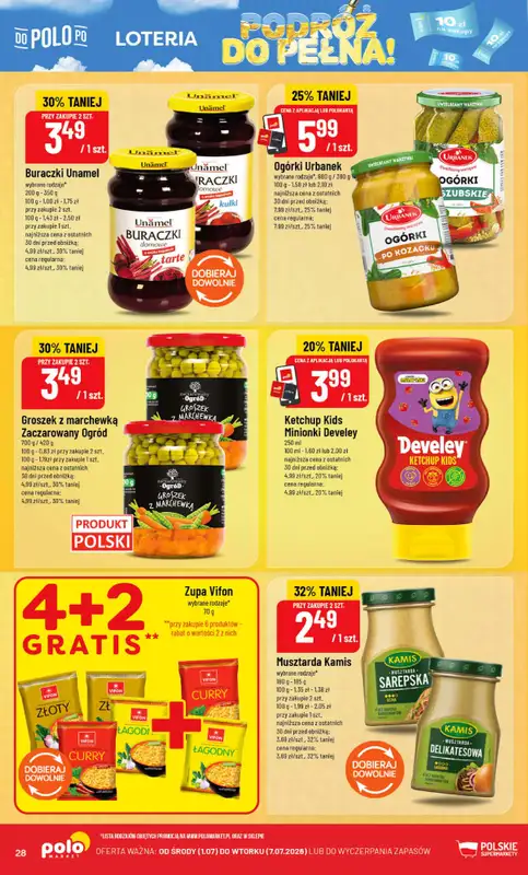POLOmarket - gazetka promocyjna Gazetka od środy 01.07 do wtorku 07.07 - strona 28